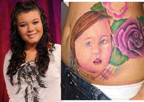 Teen Mom Amber Portwood Gets Huge Tattoo Of。